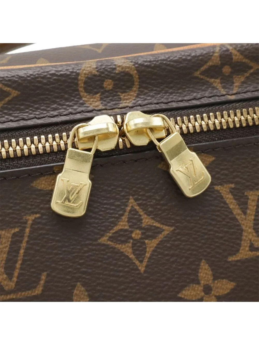 Louis Vuitton Monogram Nice Mini Cosmetic Pouch Makeup Case Travel Multi - Picture 4 of 9